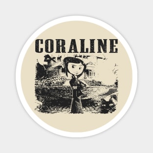 Coraline // Retro Movie Magnet